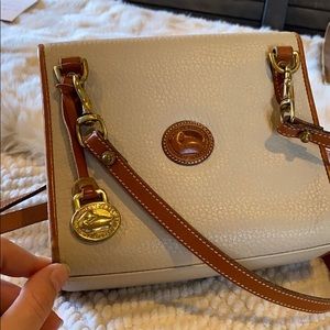 Dooney&Burke Neutral Tone Side Bag
